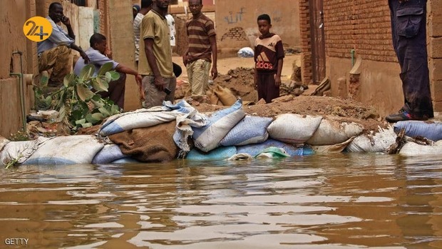 سیل در سودان