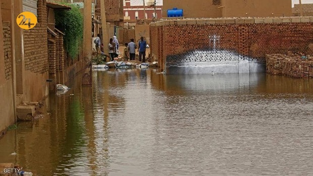 سیل در سودان