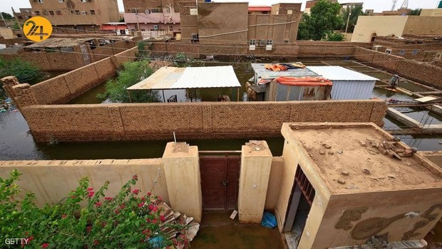 سیل در سودان