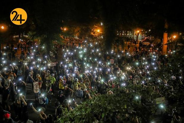 اعتراضات در پورتلند