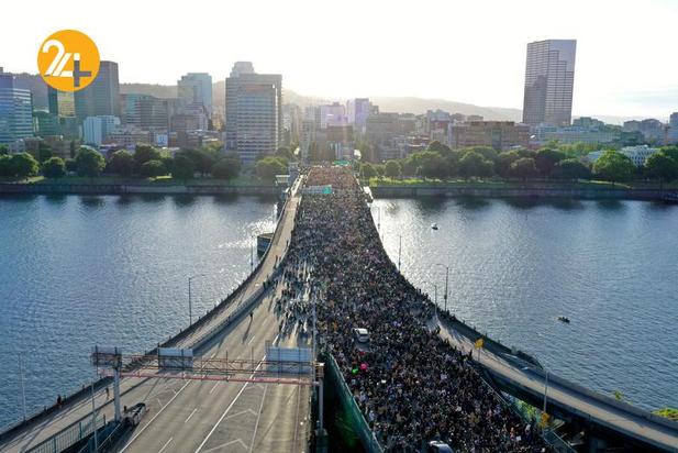 اعتراضات در پورتلند