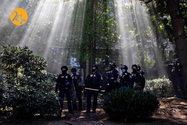 اعتراضات در پورتلند