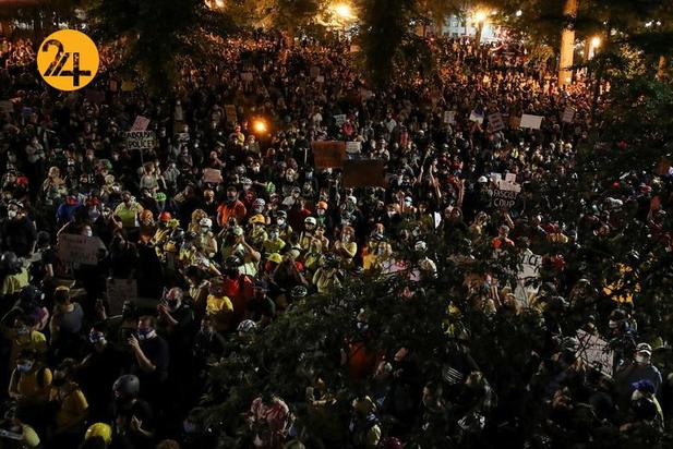 اعتراضات در پورتلند