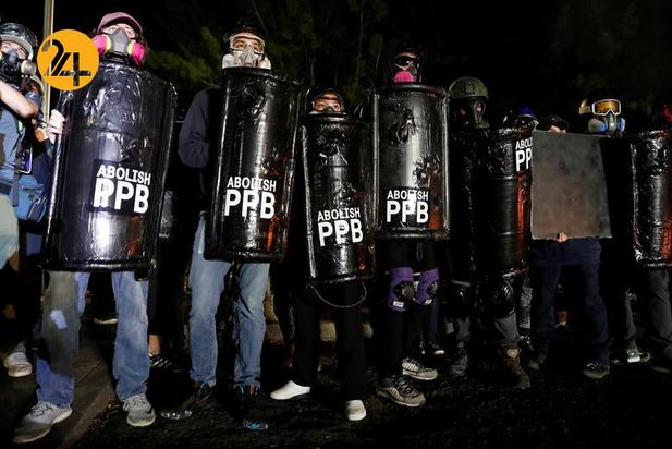 اعتراضات در پورتلند