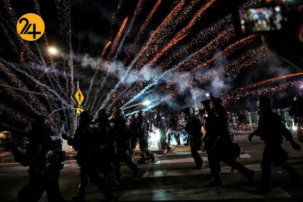 صد روز اعتراضات در پورتلند