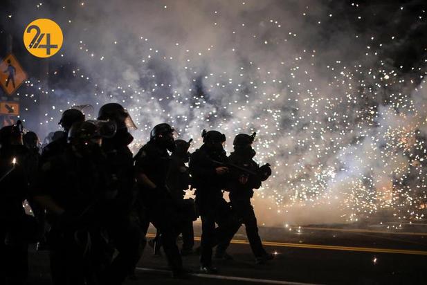 صد روز اعتراضات در پورتلند