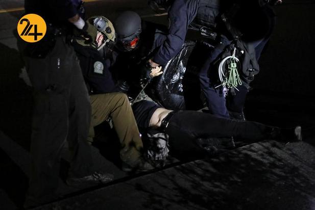 صد روز اعتراضات در پورتلند