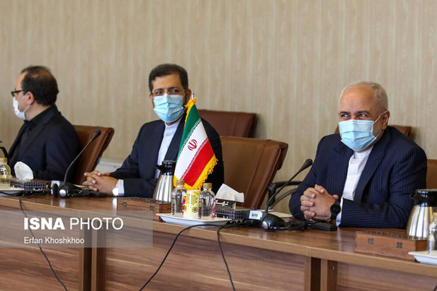 دیدار ظریف و وزیر خارجه سوئیس