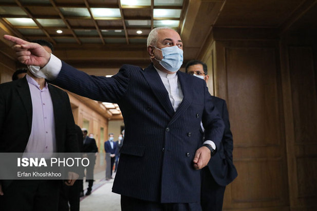 دیدار ظریف و وزیر خارجه سوئیس