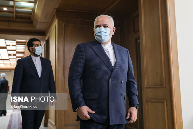 دیدار ظریف و وزیر خارجه سوئیس