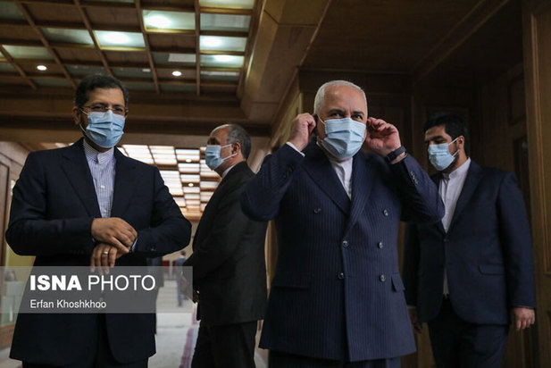 دیدار ظریف و وزیر خارجه سوئیس