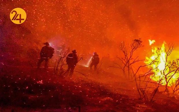 آتش در کالیفرنیا