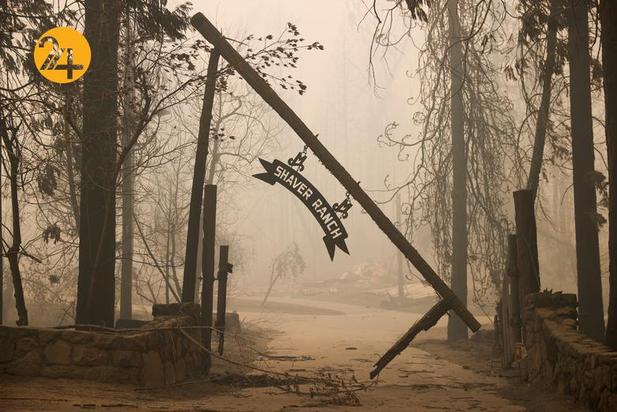 آتش در کالیفرنیا