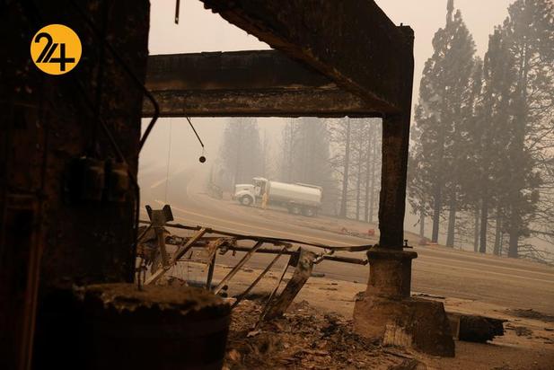 آتش در کالیفرنیا