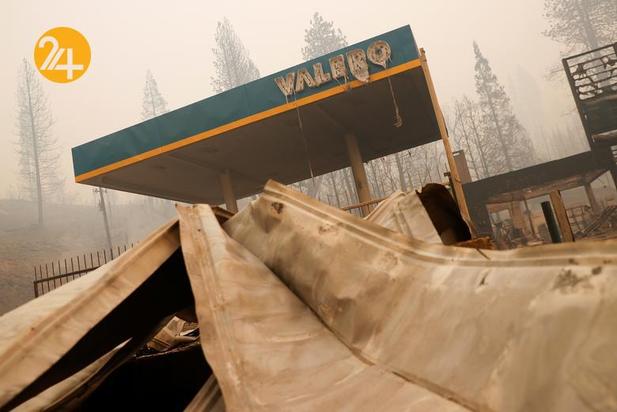 آتش در کالیفرنیا