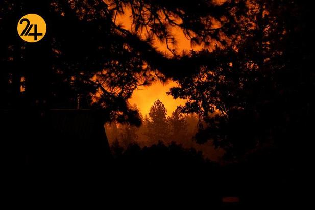 آتش در کالیفرنیا