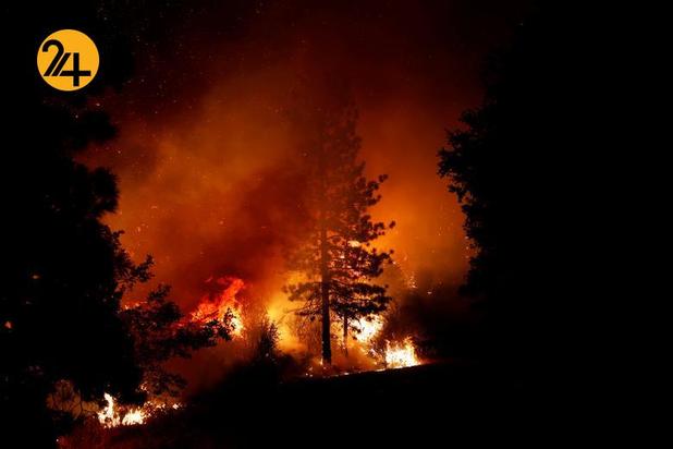 آتش در کالیفرنیا