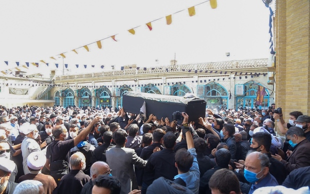 تشیع پیکر آیت الله صانعی