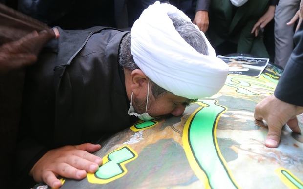 تشیع پیکر آیت الله صانعی