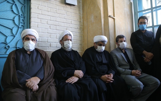 تشیع پیکر آیت الله صانعی