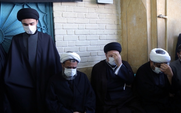 تشیع پیکر آیت الله صانعی