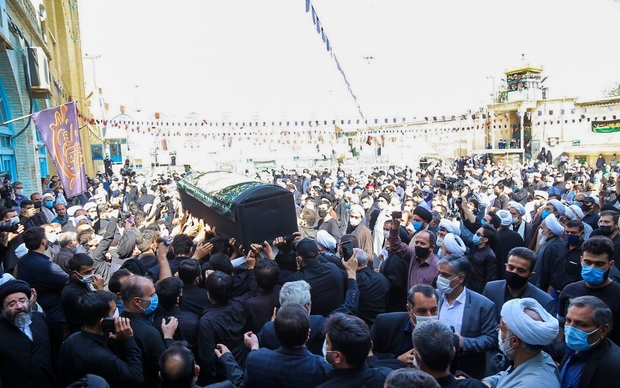 تشیع پیکر آیت الله صانعی