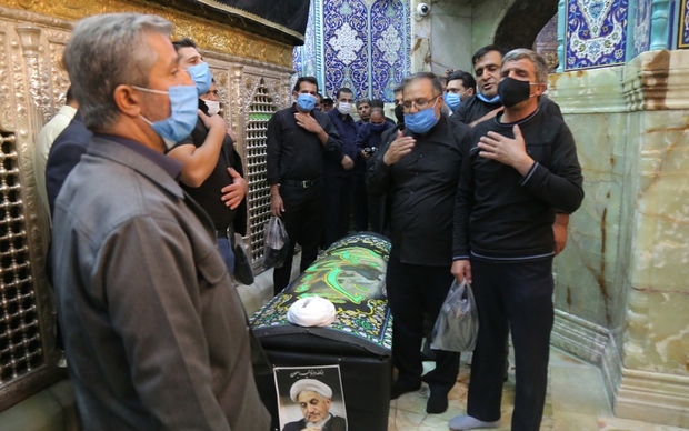 تشیع پیکر آیت الله صانعی