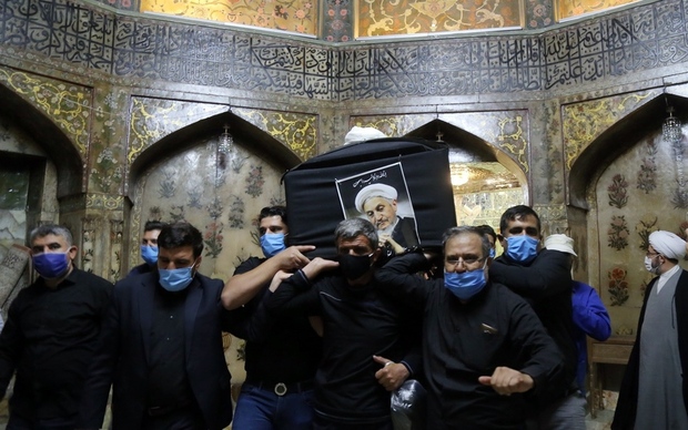 تشیع پیکر آیت الله صانعی