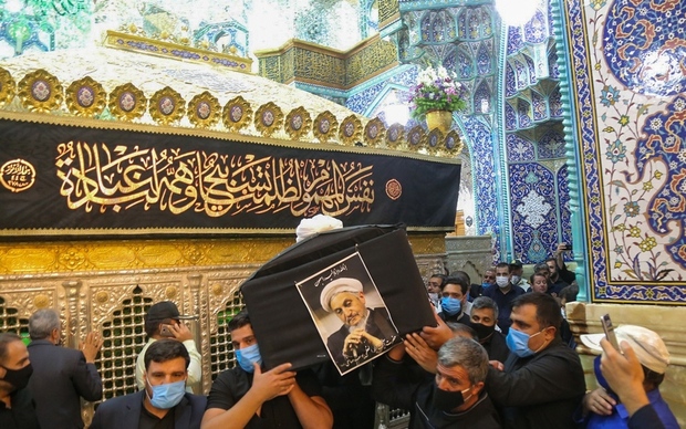 تشیع پیکر آیت الله صانعی