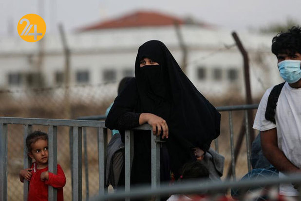 پناهجویان در کمپ‌های موقتی