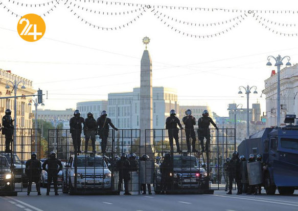 اعتراضات مردمی در بلاروس