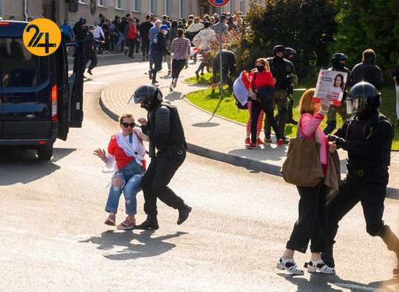 اعتراضات مردمی در بلاروس