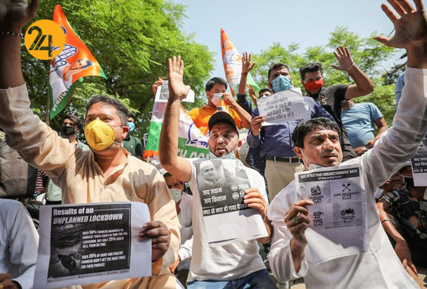 اعتراضات کشاورزان در هند