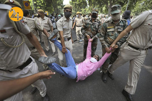 اعتراضات کشاورزان در هند