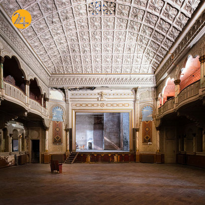 تصاویر خاص از سالن تئاتر