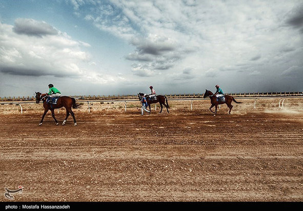 هفته سوم کورس اسبدوانی پائیزه کشور در آق‌قلا 