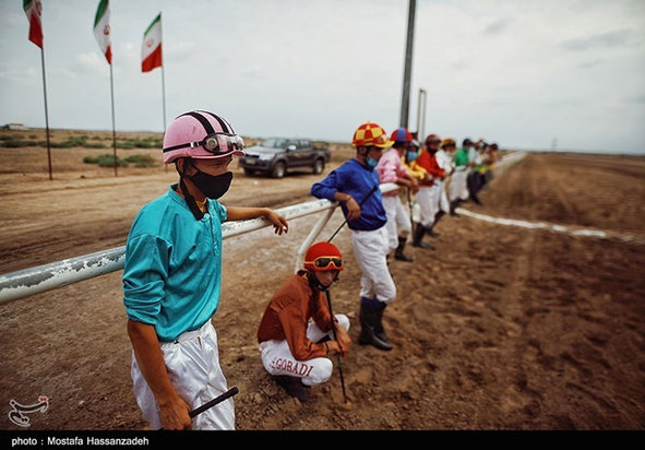 هفته سوم کورس اسبدوانی پائیزه کشور در آق‌قلا 