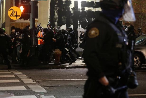 تجمع پسران مغرور درپورتلند