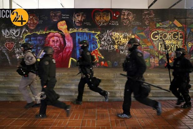 تجمع پسران مغرور درپورتلند