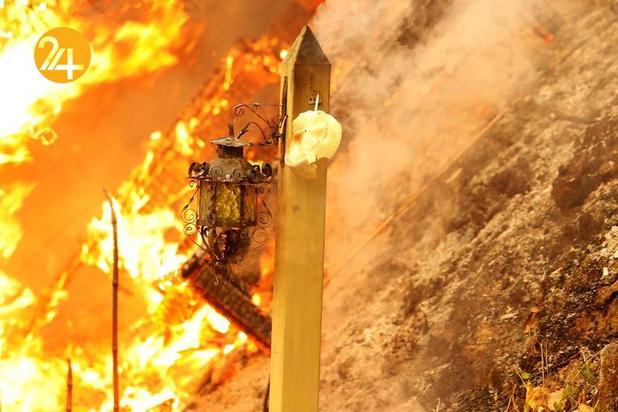 مزارع انگور کالیفرنیا زیر خاکستر 