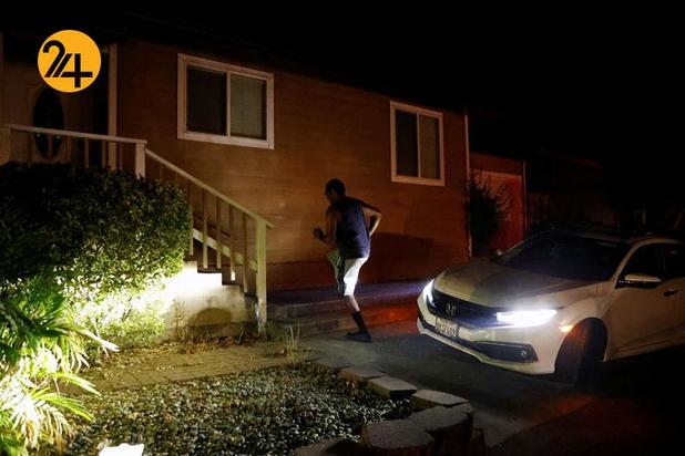 مزارع انگور کالیفرنیا زیر خاکستر 