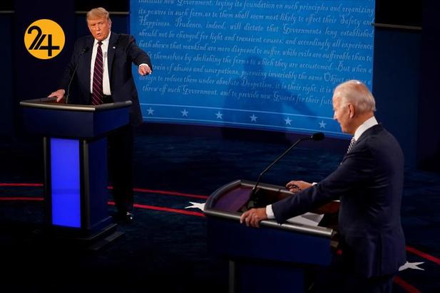 اولین مناظره جو بایدن و دونالد ترامپ