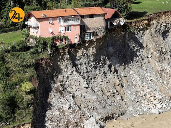 باران سیل‌آسا در فرانسه