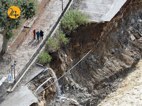 باران سیل‌آسا در فرانسه