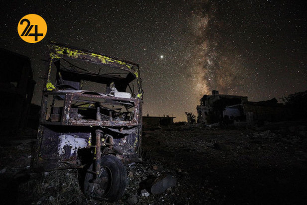 سوریه و آسمان پرستاره