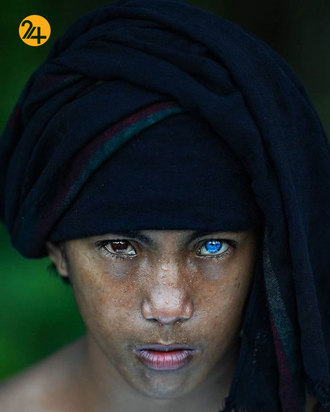 بومیان اندونزی با چشمانی متفاوت