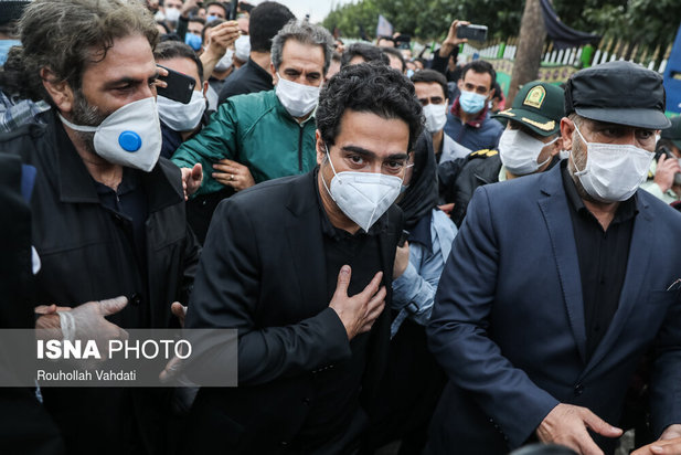 تشییع جنازه شجریان