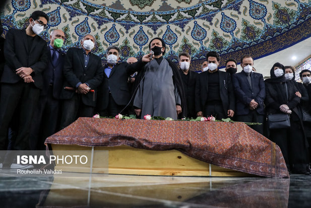 تشییع جنازه شجریان