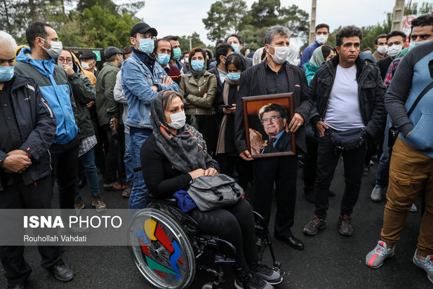 تشییع جنازه شجریان