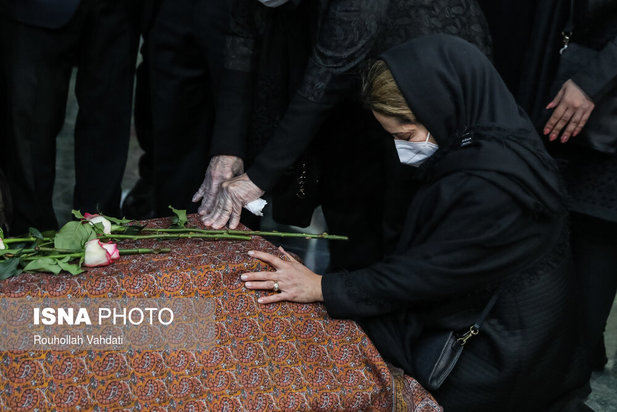 تشییع جنازه شجریان